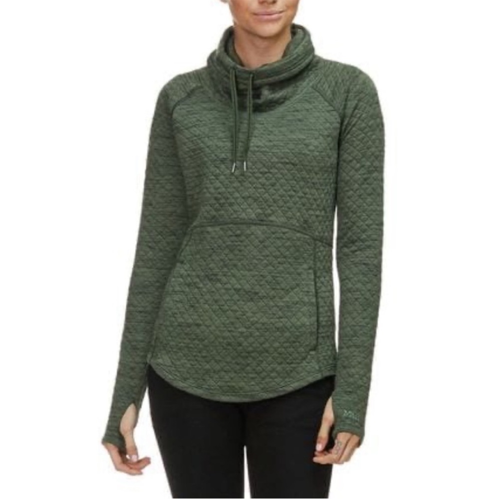 Marmot “Annie” Quilted Cowl Pullover Sweater